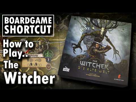 How to Play The Witcher: The Old World | Board Game Shortcut