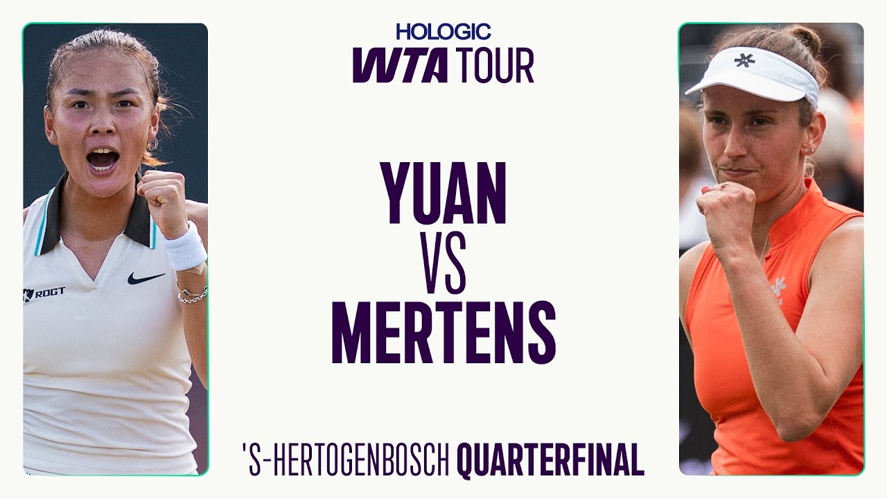 2025 's-Hertogenbosch Quarterfinal 2 | WTA Match Highlights