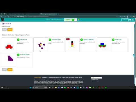 Code.org - CS Discoveries - Unit 3: Interactive Animations & Games: Lesson 3: Level 7