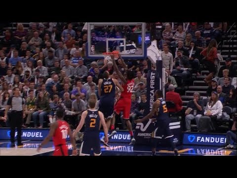 Raptors Highlights: Nogueira's Two-Handed Slam - November 3, 2017