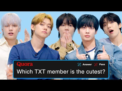 TXT Reply To Fans Online | Actually Us