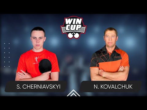 16:45 Serhii Cherniavskyi - Nazarii Kovalchuk West 4 WIN CUP 21.08.2024 | TableTennis WINCUP