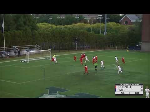 Cameron Riach Game-Winning Goal for Yale Men's Soccer vs. Cornell Oct. 14, 2017