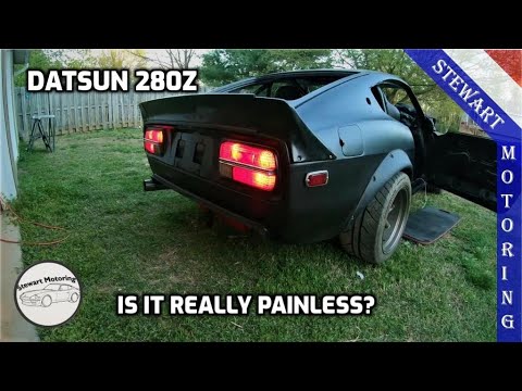 We have Taillights! Painless turn signal kit installation - 280z