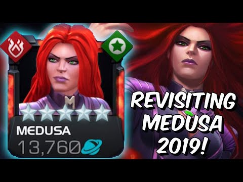 Revisiting Medusa 2019! - Beyond God Tier Cosmic Queen Rank 5 Gameplay - Marvel Contest of Champions