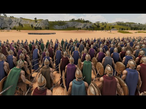 400 Modern Soldiers VS 20,000 Spartans | UEBS 2