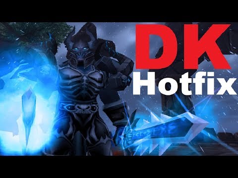 8.2 DK Hotfix Discussion - Frost and Unholy - Buffs and Nerfs