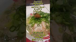 【背脂生姜塩ラーメン】ラーメン魁力屋の期間限定メニュー #shorts