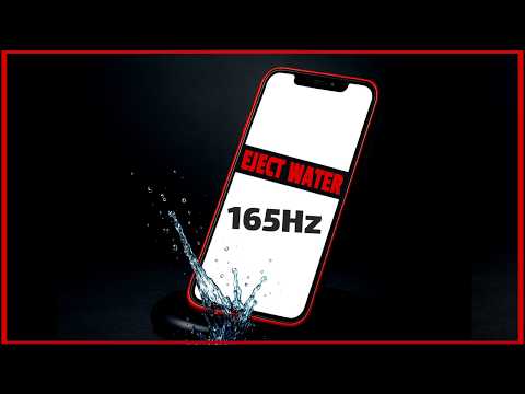 165Hz Water Eject – Sound to Remove Water From Phone Speaker