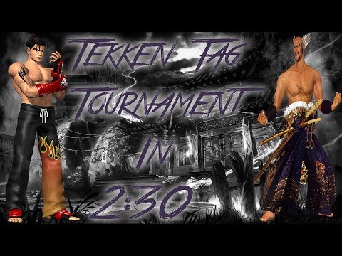 (Arcade) Tekken Tag Tournament - Heihachi & Jin Speedrun In 2:30 - 4K/60fps