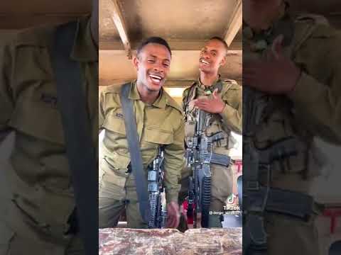 Israel soldiers dancing by Ethiopian music #ethiopian #music #Israel