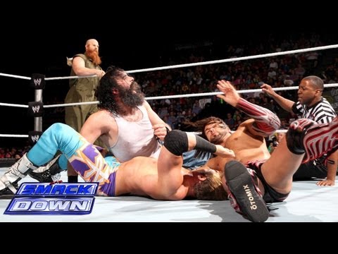 Justin Gabriel & Zack Ryder vs. The Wyatt Family: SmackDown, Sept. 20, 2013