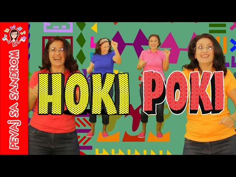 💖 Hoki poki, Hokey Pokey 💖 Pevaj sa Sandrom | Dečije pesme | Dečije priče