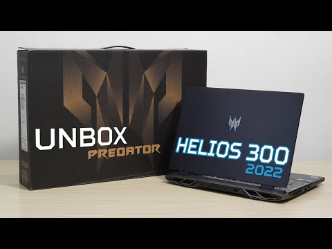 Mở hộp Laptop Predator Helios 300 l Phiên bản 2022