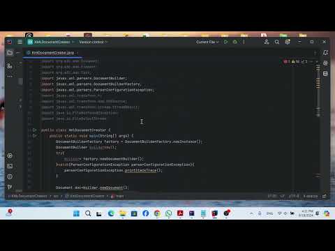 Xml Document Creation In Java