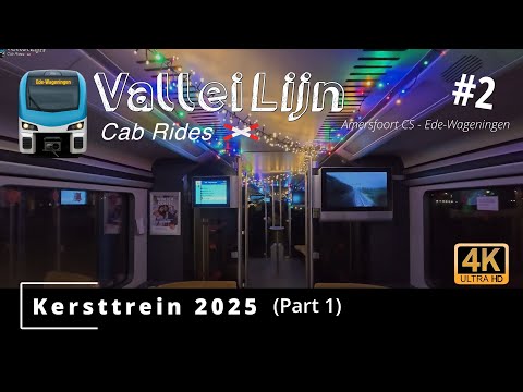 #2 Kersttrein 2025 (deel 1) – Cabinerit Amersfoort CS – Ede-Wageningen