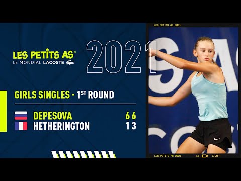 Les Petits As 2021 | Girls 1st Round | Sona Depesova vs. Scarlette Hetherington