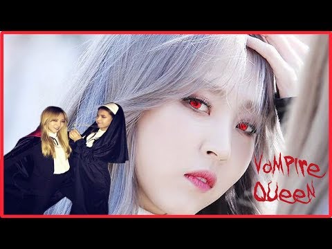 When Moonbyul Transformed into the Vampire Queen!