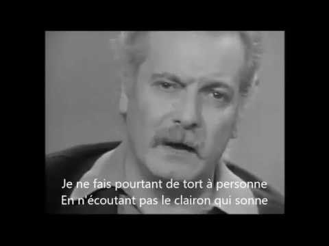 La Mauvaise Réputation - Georges Brassens - Paroles