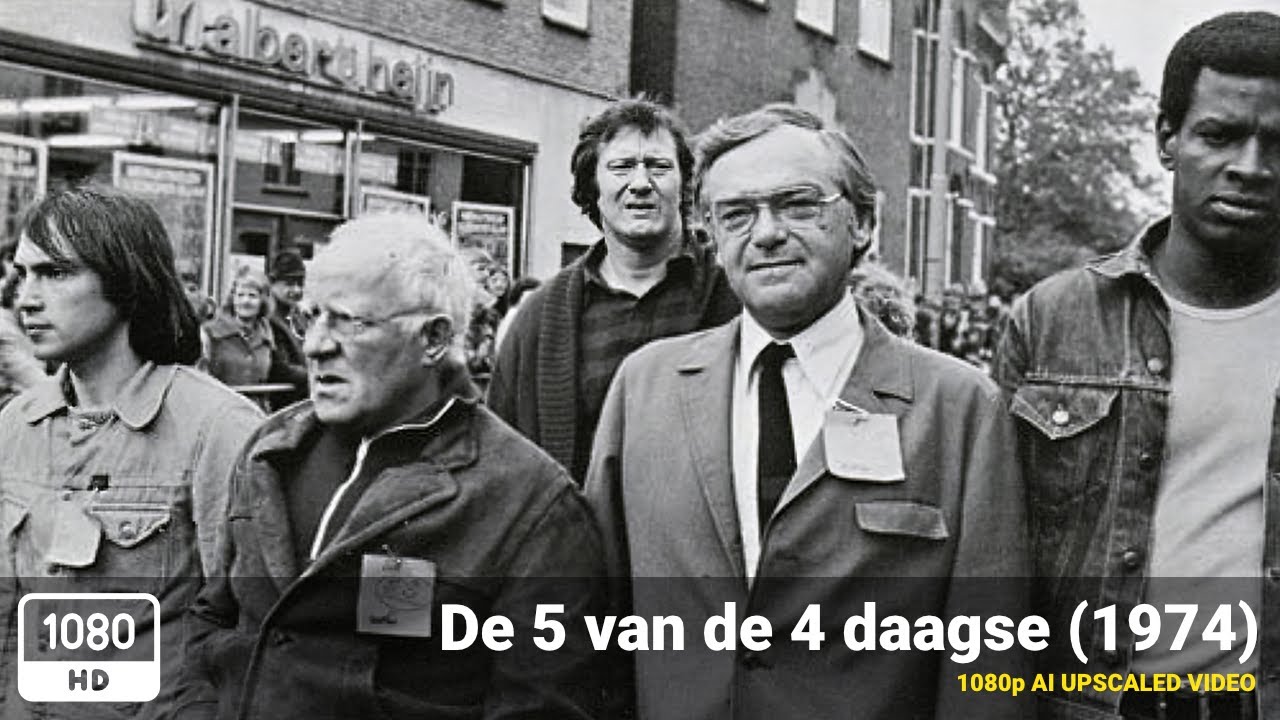 De 5 van de 4 daagse (1974) [1080p HD AI Upscaled]