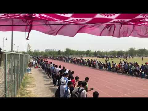 Trail for 100m Race....Mohit Dhankher...Rohtak