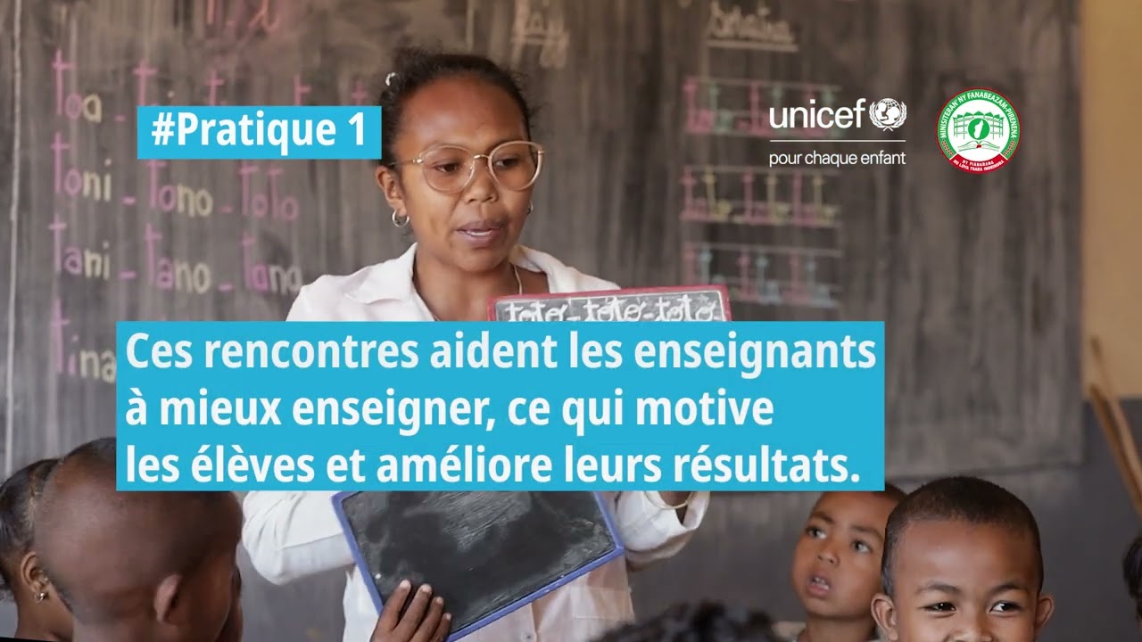 Pratique 1 - Le Directeur de l’école organise des réunions en faveur du renforcement pédagogique