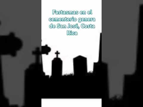 Fantasmas en el cementerio general de San José Costa Rica #espantos #terrorymisterio #viral #miedo