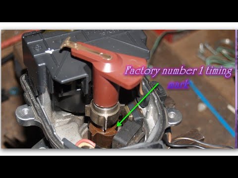 How to Toyota 3Y distributor timing engineTiming
