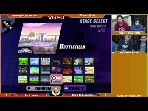 OMD#4 - Ice + reaper Vs. VDJ | Timi + Relinquished - Winners Final - Project M Doubles