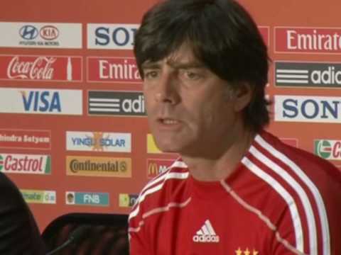 FIFA World Cup 2010 - Loew - Germany on the attack against Spain - Aggressive tactics