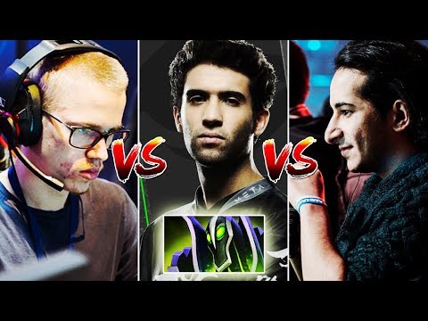 TOPSON vs YAPZOR vs SEXYBAMBOE - EPIC RUBICK BATTLE - DOTA 2 GAMEPLAY
