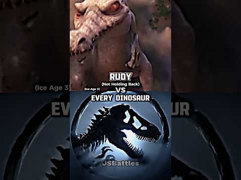 Rudy vs every Dinosaur