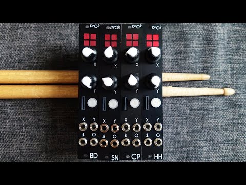 Prok drums build, audio demo, and review