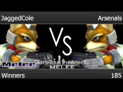 MNM 185 - JaggedCole (Fox) vs TLOC | Arsenals (Fox) Winners - Melee