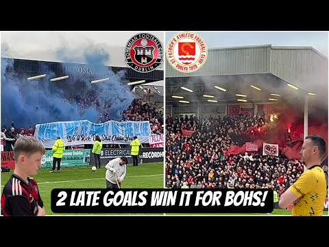 Bohemians 2-1 St Patricks Athletic | LIMBS, LATE DRAMA & PYRO 🧨 🤯