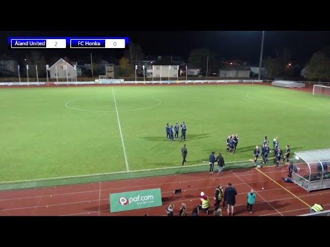 Åland United vs. FC Honka 20.10.2018 Bronze game!