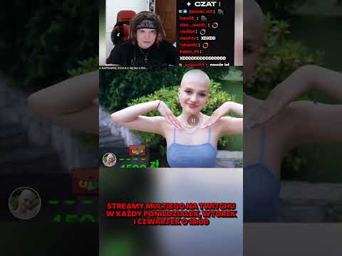 MULTI REAKCJA NA ŁYSĄ MAJE #shorts #youngmulti #multi