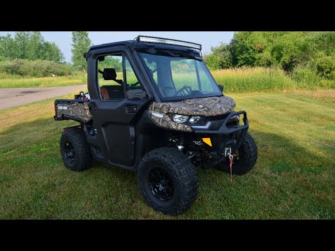 Can-Am Defender Front Lightbar Addition