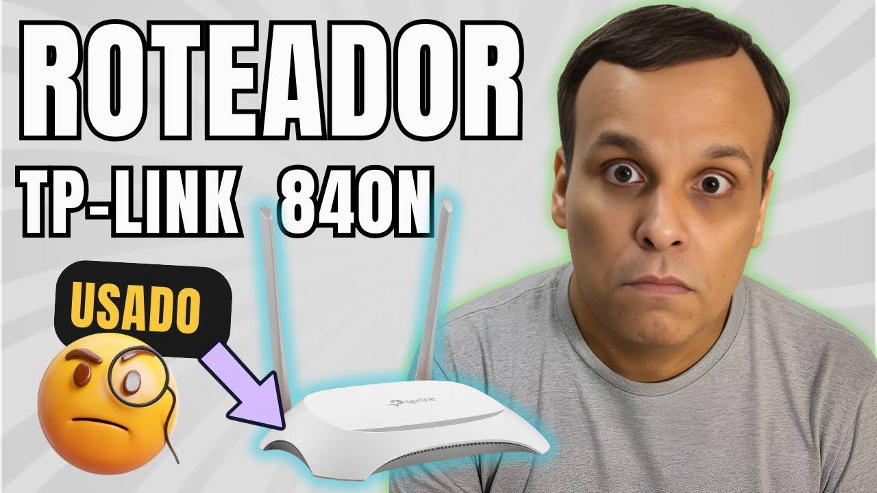 Miniatura da avaliação em vídeo de Roteador TP-Link TL-WR840N 300Mbps Wireless N
