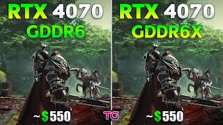 [情報] GDDR6 版 RTX 4070 開賣 GDDR6X 逐漸下市