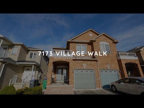 7173 Village Walk | Mississauga, ON | Semi Detached | Legal Basement | New Listing $1,079,000 |