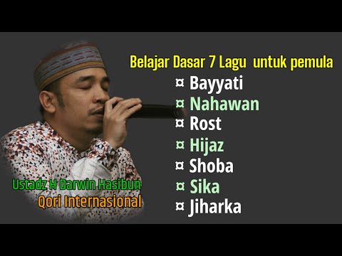 Belajar Full 7 Lagu Al-Qur'an Untuk Tilawah pemula| H Darwin hasibuan S. Pd.I