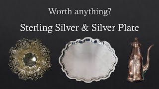 Is it worth anything Sterling Silver and Silver Plate
