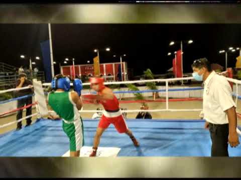 BOXEO ZURDITO PÉREZ LE QUITA EL INVICTO A PÚGIL TICO EN VELADA DE PROSPECTOS IZ 02-03-2021