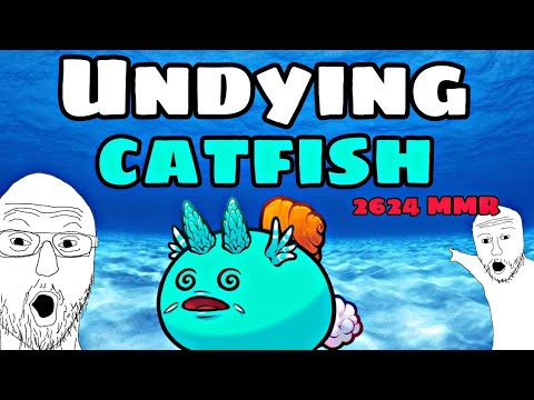 RANK 1 IMMORTAL CATFISH AQUA | AXIE INFINITY CLASSIC GAMEPLAY