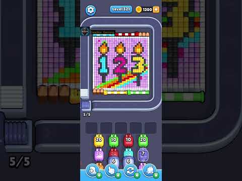 Pixel Flow Level 320 Walkthrough
