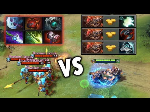 The only way to beat 6 Slotted Hard Phantom Lancer -- EPIC 7K MMR Battle