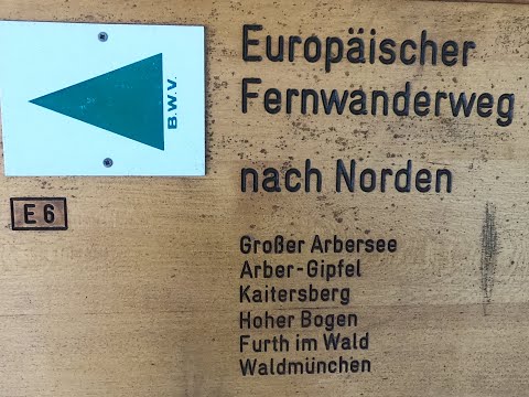 (93) Europa Fernwanderweg E6 (Goldsteig) Bay Eisenstein Arber Eck Grafenwiesen Watzelsteg Teil 1