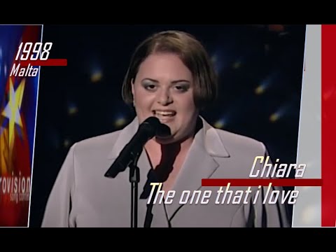 eurovision 1998 Malta 🇲🇹 Chiara - The one that i love ᴴᴰ