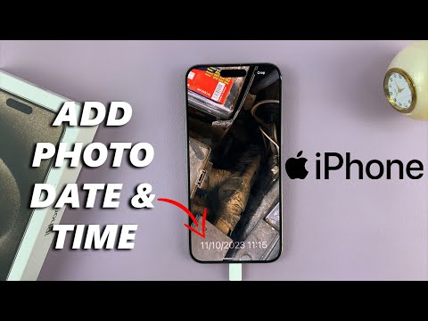 How To Add Date & Time Stamps On iPhone Photos